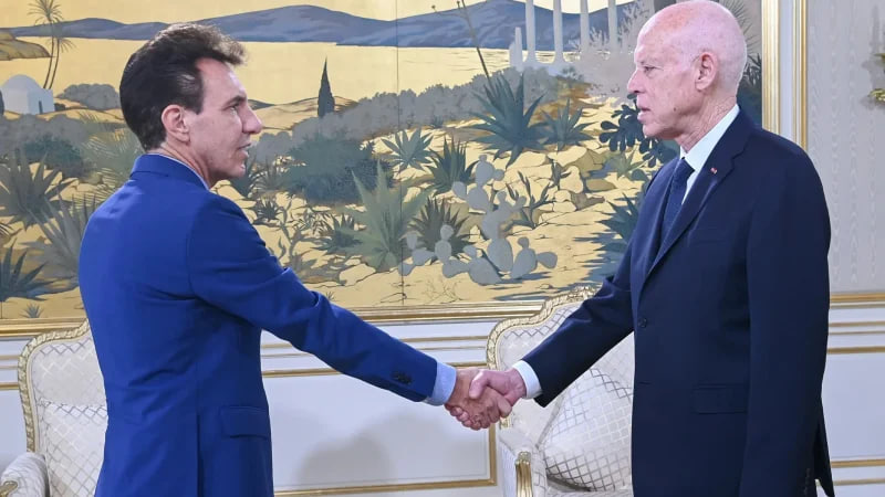 Tunizijski predsednik Saied poklical na zagovor veleposlanika Evropske unije