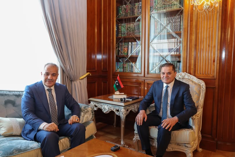 «الدبيبة» يستقبل محافظ المركزي لمتابعة الأوضاع المالية 