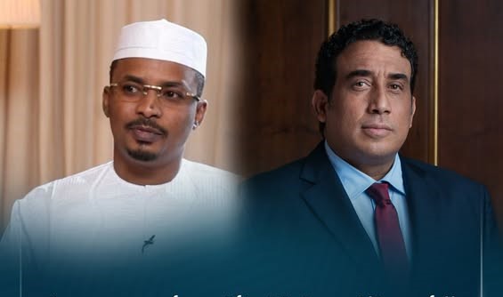 المنفي يتلقى برقية تهنئة من رئيس تشاد بمناسبة ذكرى استقلال ليبيا 