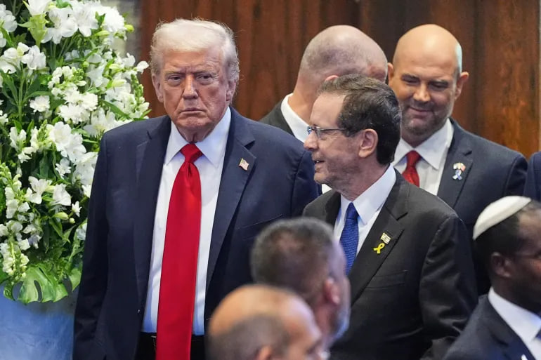 ترامب يهاجم الرئيس الإسرائيلي: «كذاب ومثير للشفقة»