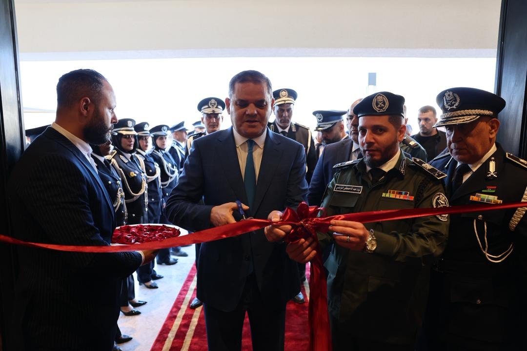 الدبيبة يفتتح مقر «جهاز الأمن العام» في طرابلس 